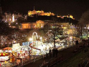 edinburgh at chrstmas