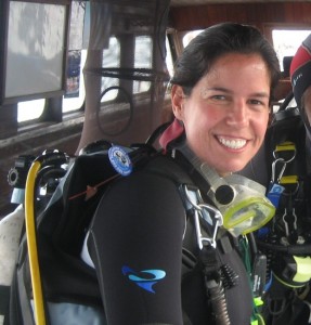 Isabel Fernandez Scuba Diving in English On The Corner