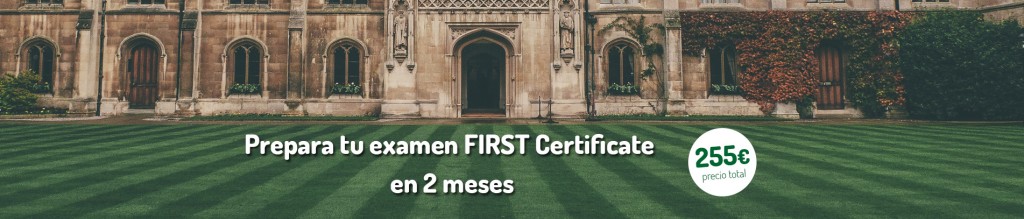 Curso First Certificate